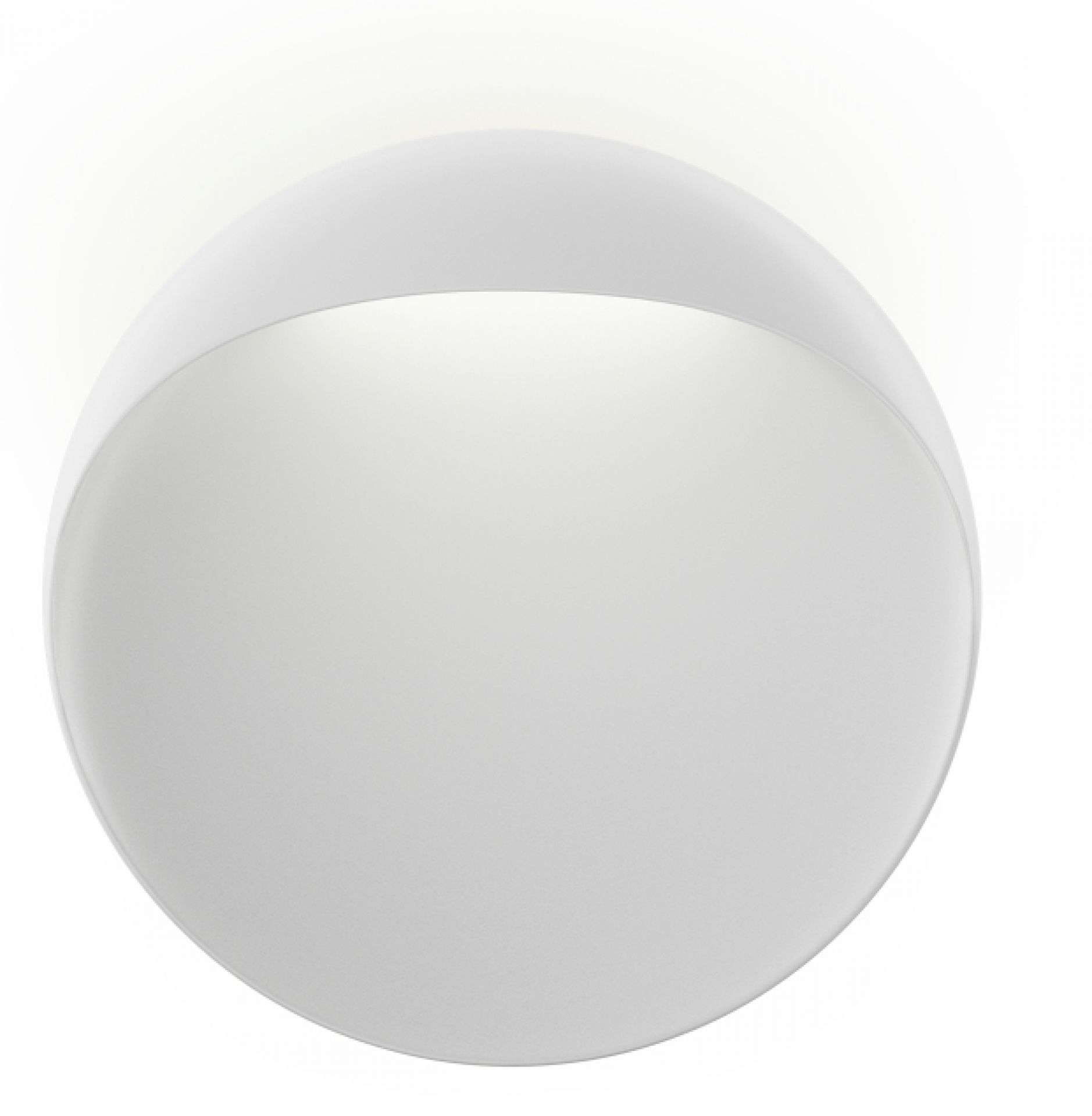 Weiße Flindt Wandleuchte von Louis Poulsen, moderne Innenleuchte für indirektes Licht.